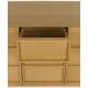 Buffet Raster Zuiver Meuble de Rangement en Bois Naturel Bahut Style Scandinave 45x70x120cm