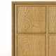 Vaisselier Raster Zuiver Meuble Haut en Bois Naturel Armoire Style Scandinave 45x100x120cm