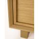 Vaisselier Raster Zuiver Meuble Haut en Bois Naturel Armoire Style Scandinave 45x100x120cm