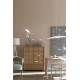 Vaisselier Raster Zuiver Meuble Haut en Bois Naturel Armoire Style Scandinave 45x100x120cm