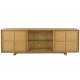 Meuble TV Raster Zuiver Enfilade Scandinave Meuble Bas en Bois Naturel 42x54x160cm