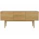 Buffet On Wood Zuiver Meuble de Rangement sur Pied Bahut en Bois Naturel Bahut Enfilade 40x71,5x160cm
