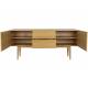 Buffet On Wood Zuiver Meuble de Rangement sur Pied Bahut en Bois Naturel Bahut Enfilade 40x71,5x160cm