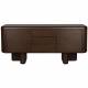 Buffet Herman Dutchbone Meuble de Rangement Placage Frêne Vaisselier Bahut 40x72x160cm
