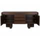 Buffet Herman Dutchbone Meuble de Rangement Placage Frêne Vaisselier Bahut 40x72x160cm