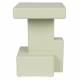 Guéridon Blast Woody Sellette d'Appoint en MDF Vert Bout de Canapé Design 35x35x50cm