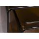 Lot de Tables de Sellettes Vetro Dutchbone Table Gigognes en Verre Epais Marron Duo de Guéridons Rectangulaires