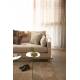 Guéridon Linea Zuiver Sellette d'Appoint Ovale en Verre Fumé Transparent Mobilier d'Appoint Graphique 30x40x50cm