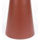 Bout de Canapé Floss Zuiver Guéridon Table d'Appoint Aluminium Rouge 28x28x56cm