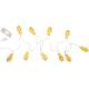 Guirlande Lumineuse Décoration Lumineuse Ananas Système Eclairage à Piles 10 Lampes 135cm