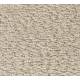 Chaise Fenna Dutchbone Assise en Acier Noir et Tissu Bouclette Beige Siège de Table Tendance 54x57x81,5cm