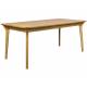 Table à Manger Ellen Zuiver Table de Repas Extensible avec Rallonge Bois Couleur Naturelle 75x90x180-220cm