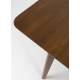 Table à Manger Ellen Zuiver Table de Repas Extensible avec Rallonge Bois Couleur Noyer 75x90x180-220cm