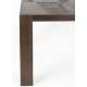 Table Bruneau Dutchbone Table de Repas Rectangulaire en Bois Foncé Mobilier de Salle à Manger 75x90x180cm