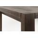 Table Bruneau Dutchbone Table de Repas Rectangulaire en Bois Foncé Mobilier de Salle à Manger 75x90x180cm