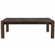 Table de Salon Bruneau Dutchbone Table Basse Rectangulaire en Bois Motifs Géométriques 40x60x120cm