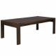 Table de Salon Bruneau Dutchbone Table Basse Rectangulaire en Bois Motifs Géométriques 40x60x120cm