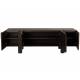 Buffet Bruneau Dutchbone Meuble de Rangement en Bois Enfilade 4 Portes 45x60x188cm