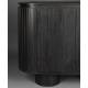 Buffet Kenji Dutchbone Meuble de Rangement en Manguier Marron Vaisselier 2 Portes Style Ethnique 40x80x110cm