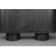 Buffet Kenji Dutchbone Meuble de Rangement en Manguier Marron Vaisselier 2 Portes Style Ethnique 40x80x110cm