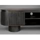 Meuble TV Kenji Dutchbone Enfilade en Manguier Marron 2 Portes 1 Niche Meuble de Rangement Bas 40x45x140cm