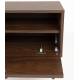 Meuble TV Stripes Woody Enfilade 2 Niches 1 Placard en Bois Meuble Long 40x50x120cm
