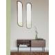 Meuble TV Stripes Woody Enfilade 2 Niches 1 Placard en Bois Meuble Long 40x50x120cm