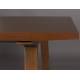 Table à Manger Adamello Noyer Dutchbone Table de Repas Rectangulaire en Bois Plaqué Frene 75x95x180cm