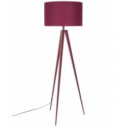 Lampe Tripod Marsala Zuiver Luminaire Design sur Trépied en Métal Abat-Jour en Polyester 50x50x157cm