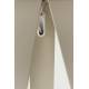 Lampe Tripod Beige Zuiver Luminaire Design sur Trépied en Métal Abat-Jour en Polyester 50x50x157cm