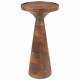 Bout de Canapé Floss Zuiver Guéridon Table d'Appoint Acacia Couleur Noyer 28x28x56cm