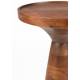 Bout de Canapé Floss Zuiver Guéridon Table d'Appoint Acacia Couleur Noyer 28x28x56cm