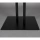Porte-manteau Rumex Dutchbone Support à Manteaux en Acier Noir Mobilier d'Entrée Design 45x71x185cm