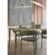 Lot de Deux Chaises Heels Zuiver Duo de Fauteuils de Table en Acier et Tissu Assises de Repas Vert 57x72x76cm
