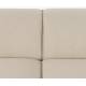 Canapé d'Angle Milka Zuiver Sofa 3 Places Tissu Sable Méridienne Droite Banquette de Salon 70x141x247cm
