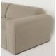Canapé d'Angle Milka Zuiver Sofa 4,5 Places Tissu Cappuccino Méridienne Droite Banquette de Salon 70x141x350cm