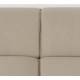 Canapé d'Angle Milka Zuiver Sofa 4,5 Places Tissu Cappuccino Méridienne Droite Banquette de Salon 70x141x350cm