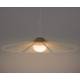 Suspension Belle S Zuiver Lustre Design en Acier Beige et Corde Tressée Luminaire Aérien 65x65x167cm