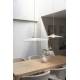 Suspension Belle S Zuiver Lustre Design en Acier Beige et Corde Tressée Luminaire Aérien 65x65x167cm