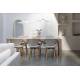 Suspension Belle S Zuiver Lustre Design en Acier Beige et Corde Tressée Luminaire Aérien 65x65x167cm