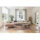 Lampadaire Belle Beige Zuiver Luminaire Eclairage Réglable en Hauteur en Acier, Noyer et Corde 65x180x200cm