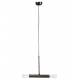 Suspension Double Doppio Dutchbone Luminaire 2 Ampoules Orientable en Acier Noir Antique 11,5x30,5x142,5cm
