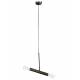 Suspension Double Doppio Dutchbone Luminaire 2 Ampoules Orientable en Acier Noir Antique 11,5x30,5x142,5cm