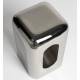 Table d'Appoint Creek Zuiver Bout de Canapé en Acier Argent Sellette Esprit Design Finition Brillante 29x29x48cm