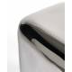 Table d'Appoint Creek Zuiver Bout de Canapé en Acier Argent Sellette Esprit Design Finition Brillante 29x29x48cm