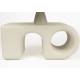 Table d'Appoint Hermit Zuiver Guéridon en Résine Beige Sellette d'Appoint Design Contemporain 40x58x58cm