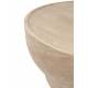 Table Basse Extérieure Noble Zuiver Table Basse en Béton Guéridon Rond 35x80x80cm
