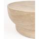 Table Basse Extérieure Noble Zuiver Table Basse en Béton Guéridon Rond 35x80x80cm