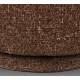 Fauteuil Lounge Rose Bordeaux Dutchbone Banquette Pivotante Look Rétro Siège 1 Personne Bois et Tissu 74x76x76cm