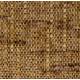 Fauteuil Lounge Kent Ocre Dutchbone Siège de Salon 1 Place Style Vintage en Bois et Tissu 66x74x86cm